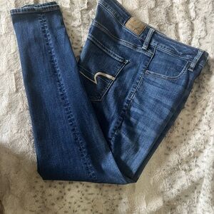 American Eagle Outfitters Dark Blue Skinny Jeans
